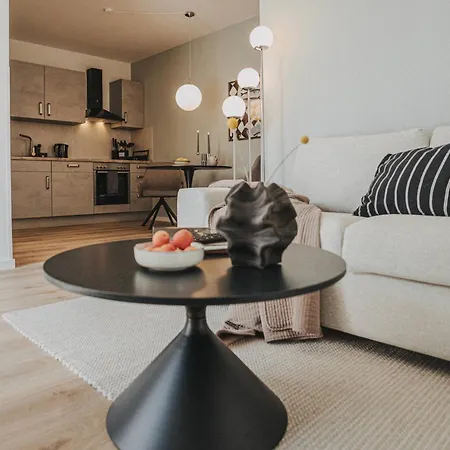 Jobostays - Luma2 Modernes Neubau-apartment In Mit Terrasse Und Kostenlosem Parkplatz شقة