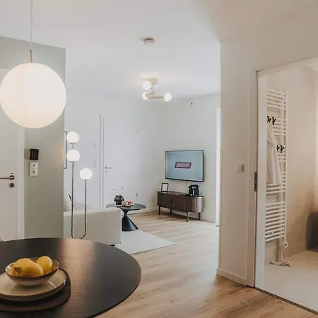 Jobostays - Luma2 Modernes Neubau-apartment In Mit Terrasse Und Kostenlosem Parkplatz Apartmán Bad Zwischenahn